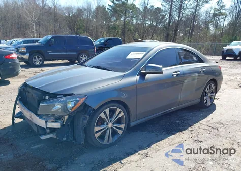 2014 Mercedes-Benz Cla 250 z USA, uszkodzony, nr VIN WDDSJ4EB7EN032368